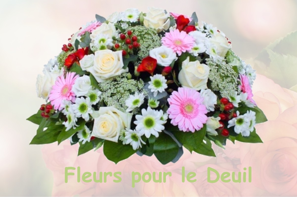 fleurs deuil FOUR